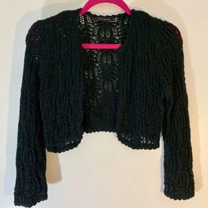 Crochet Cropped Sweater